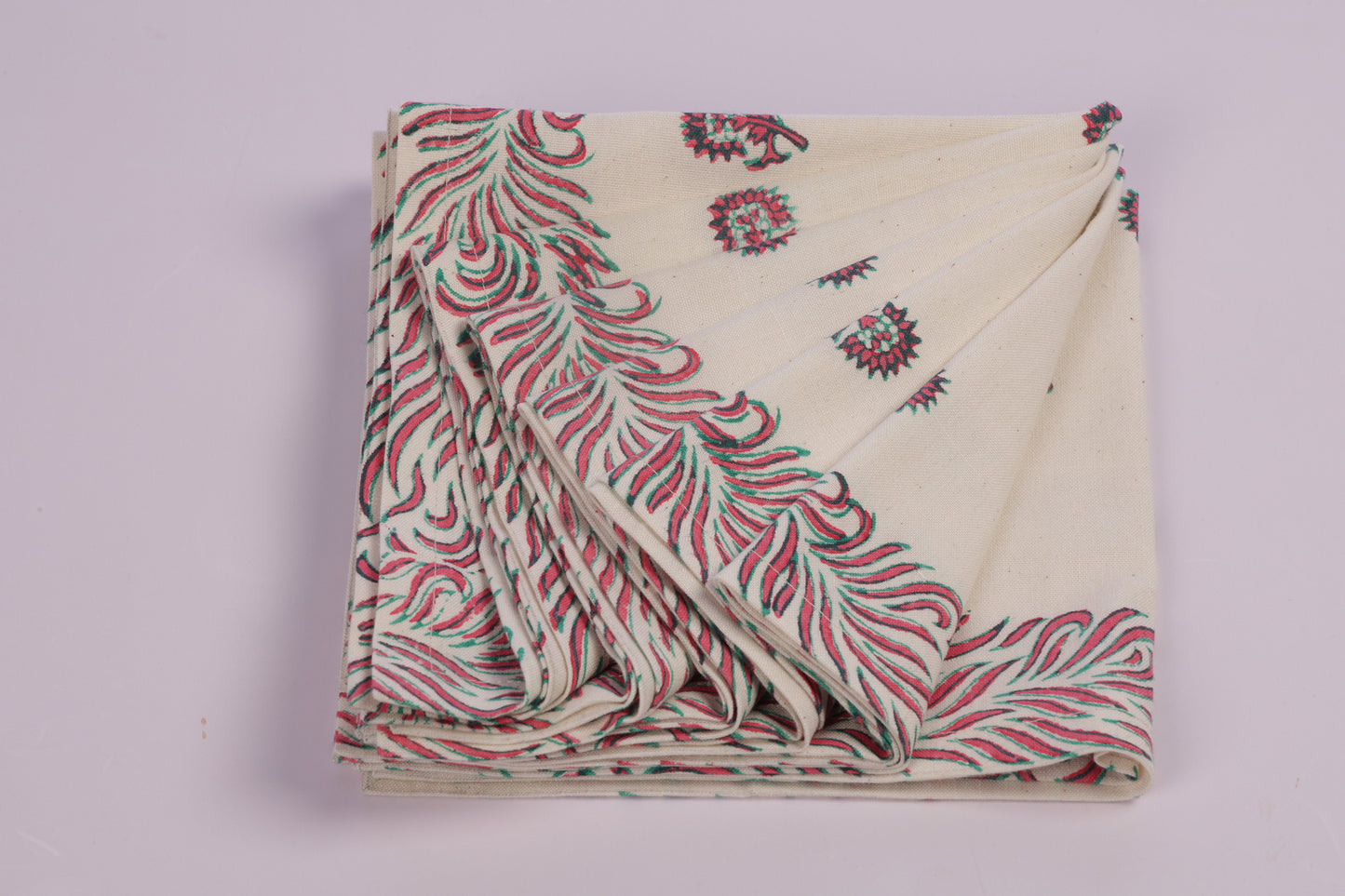 Polka Flower Napkin Set