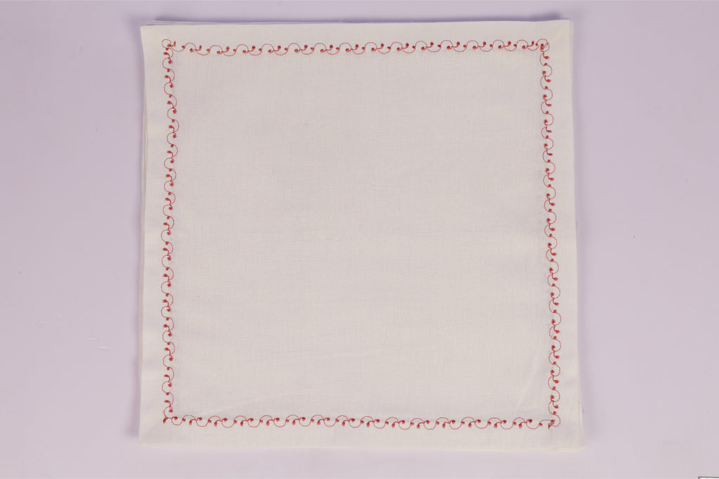 Delicate Flower Napkin Set