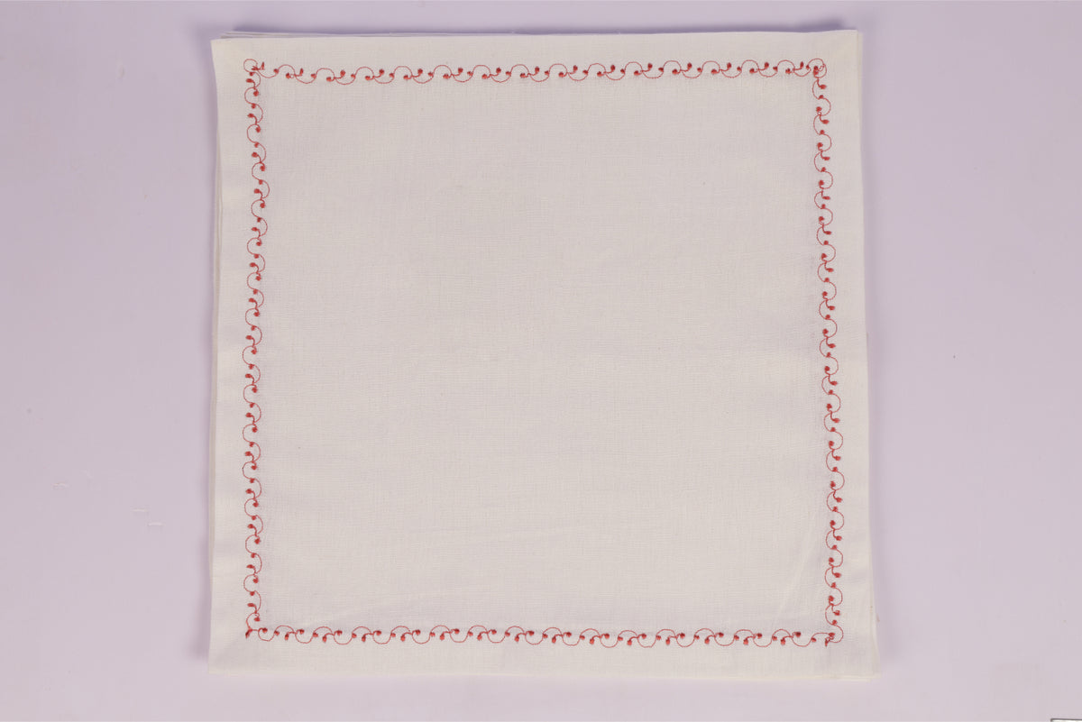 Delicate Flower Napkin Set