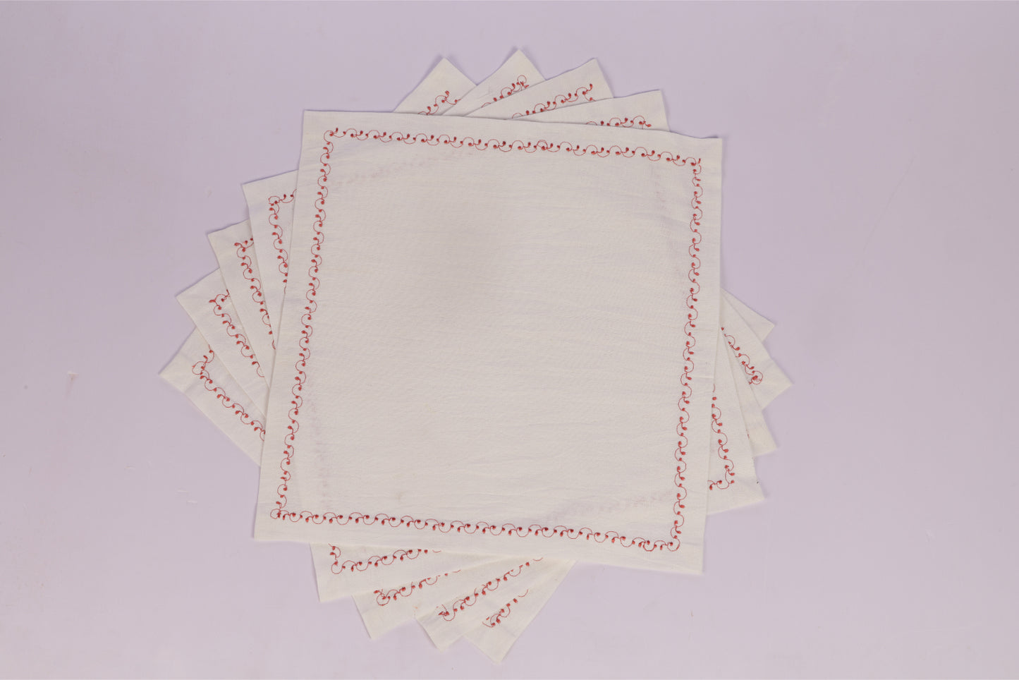 Delicate Flower Napkin Set