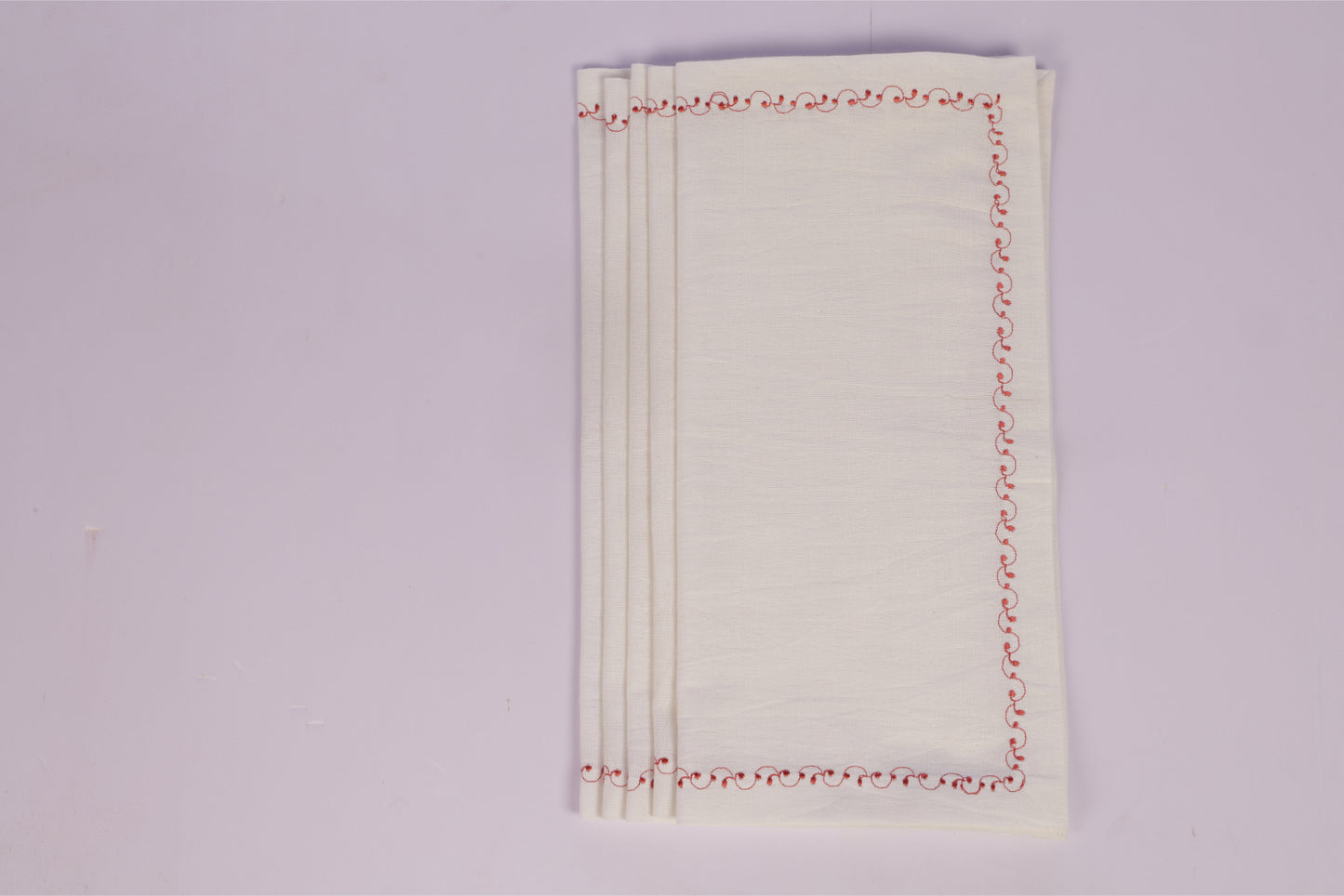 Delicate Flower Napkin Set