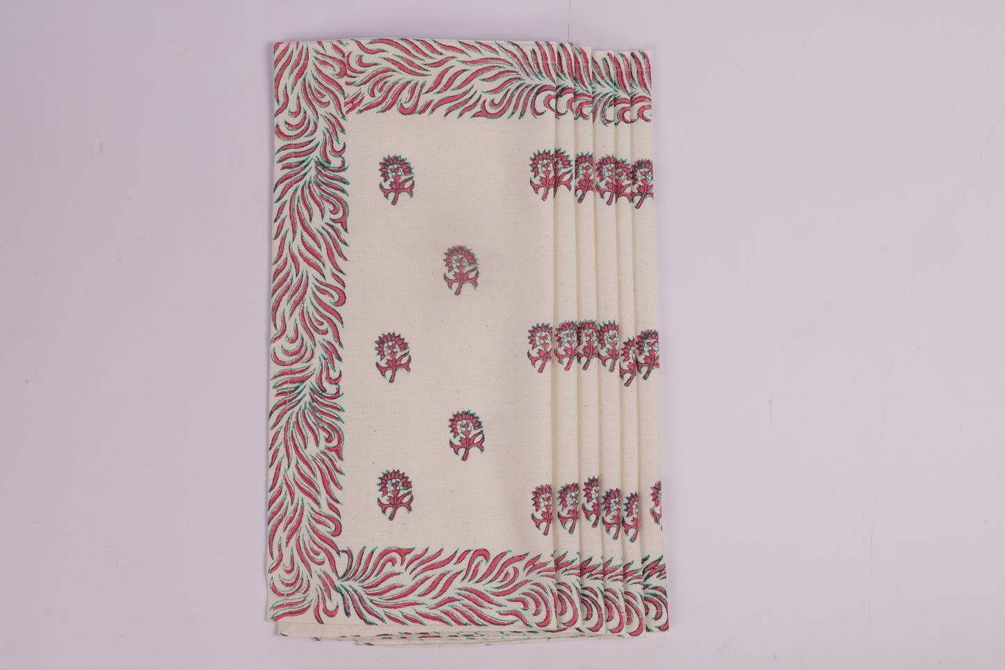 Polka Flower Napkin Set