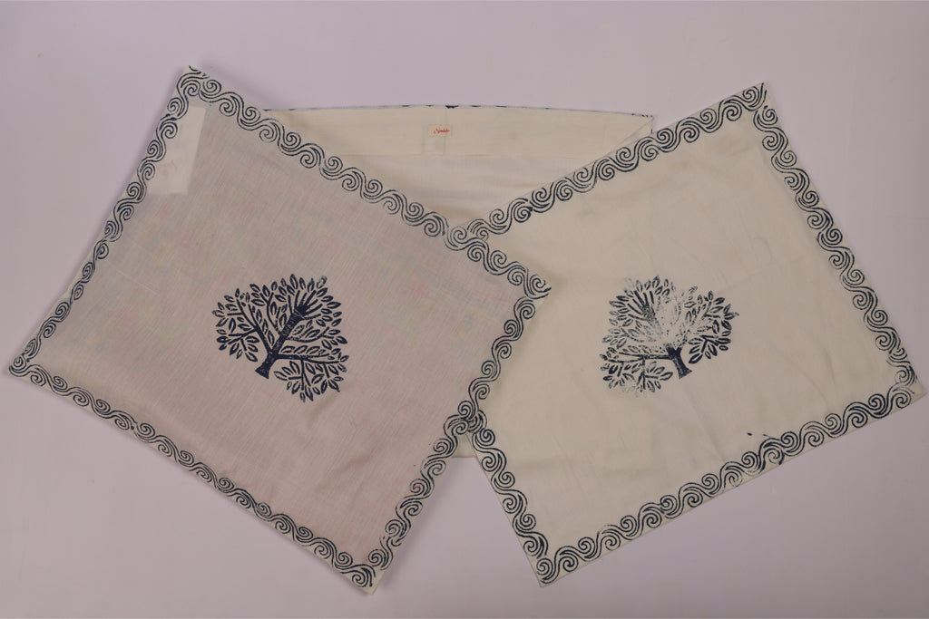 Tea Tree Block Printed Garment Cover