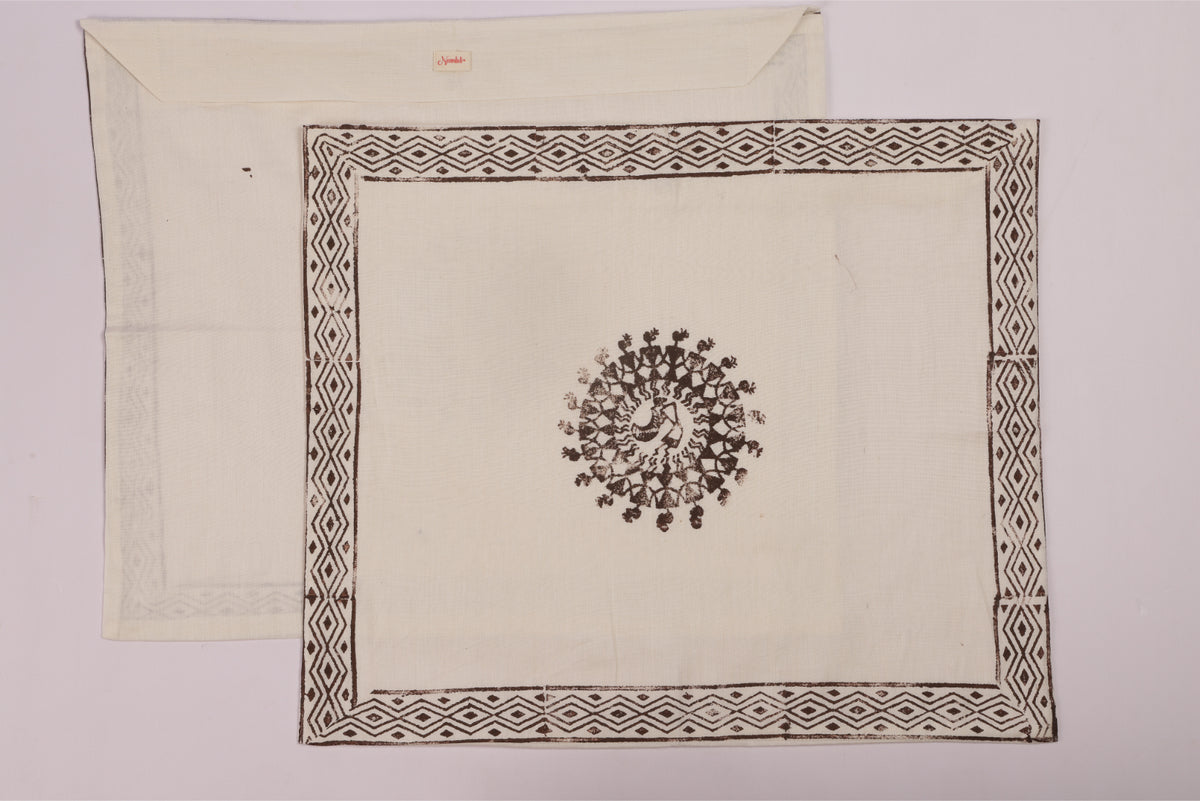 Warli Print Garment Cover