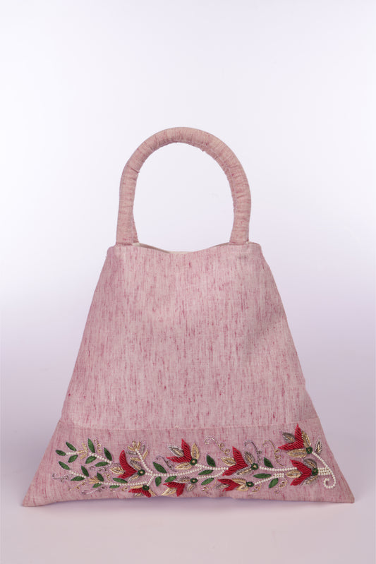 Floral Bed Tote Bag