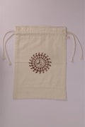 Warli Print Shoe Bag