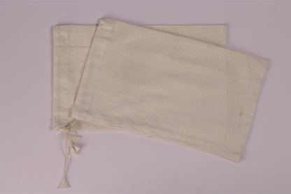Plain Handloom Shoe Bag