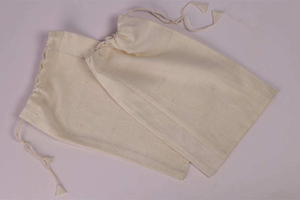 Plain Handloom Shoe Bag