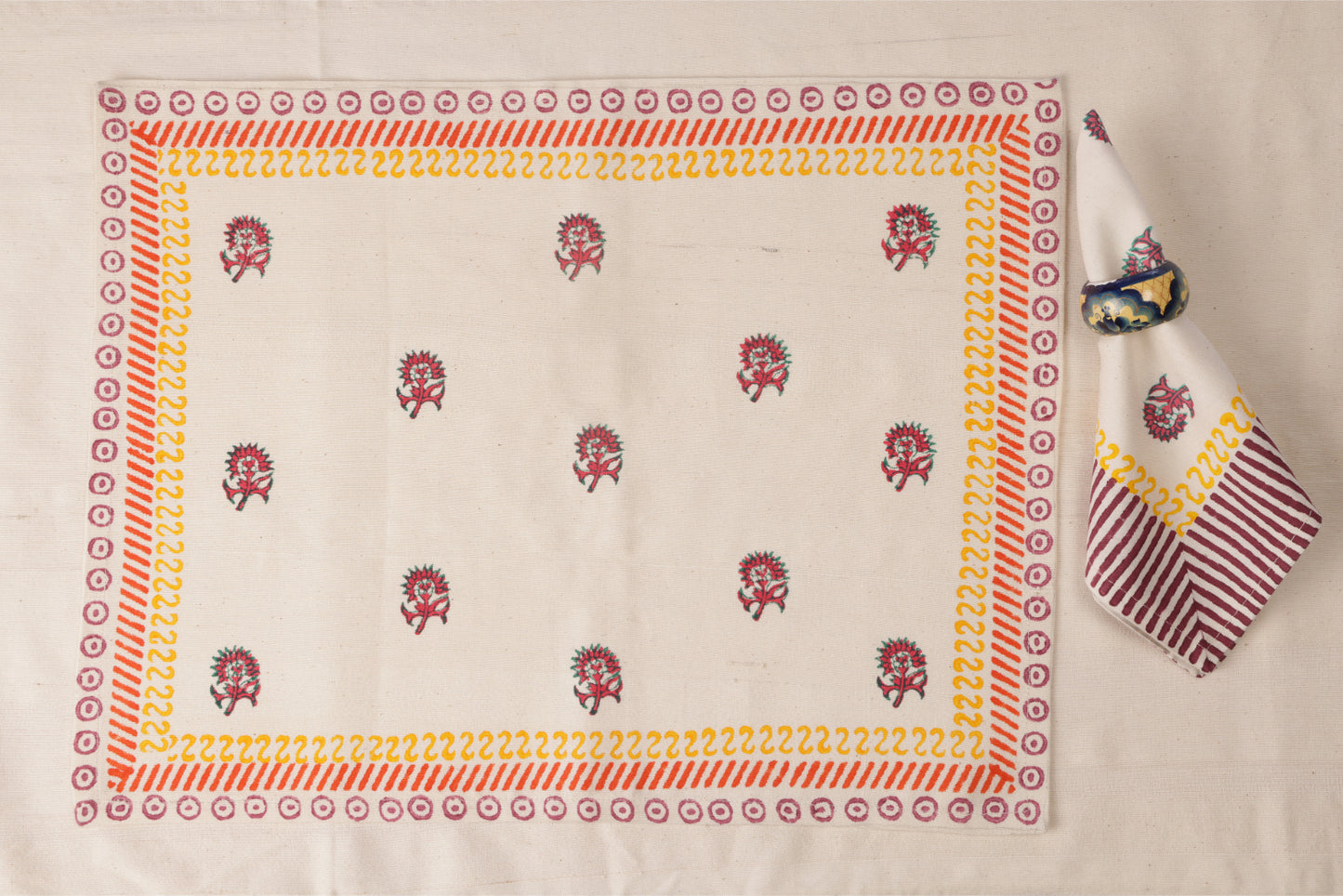 Jungle Flower Napkin Set