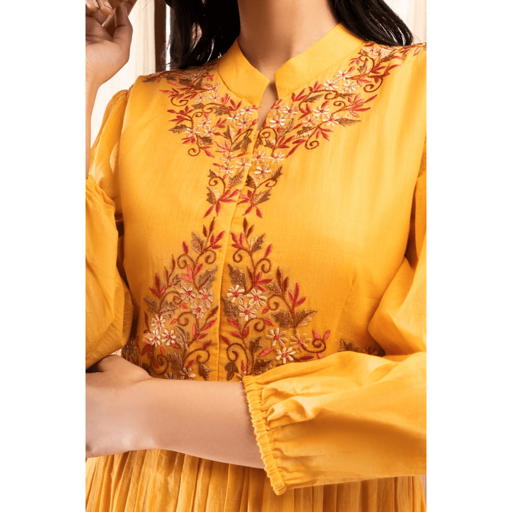 Chameli Mul Cotton Dress