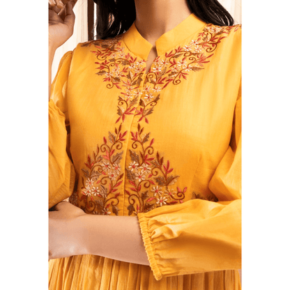 Chameli Mul Cotton Dress