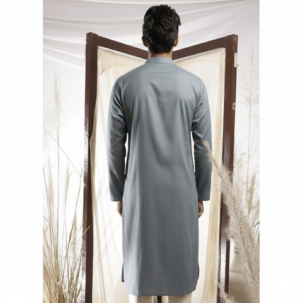 Nobel  Cyan Long Kurta