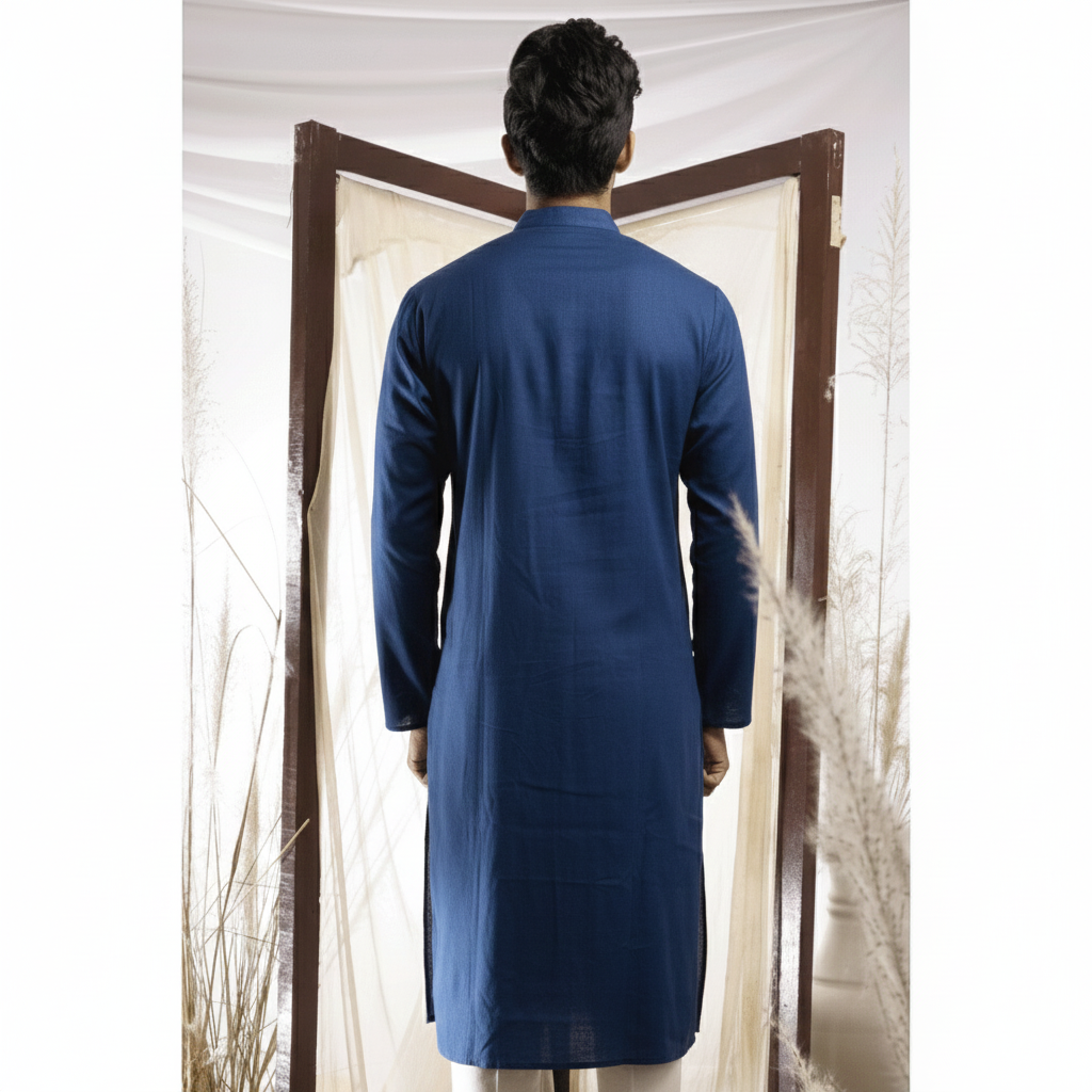 Nobel  Cyan Long Kurta
