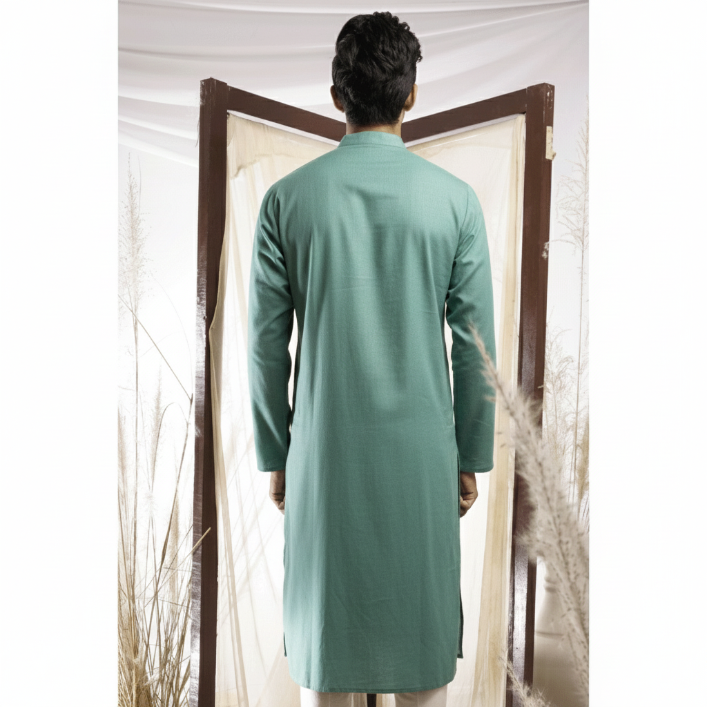 Nobel  Cyan Long Kurta