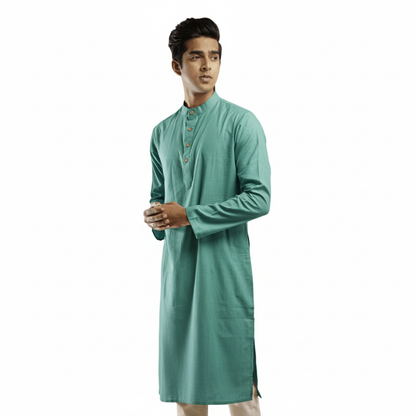 Nobel  Cyan Long Kurta