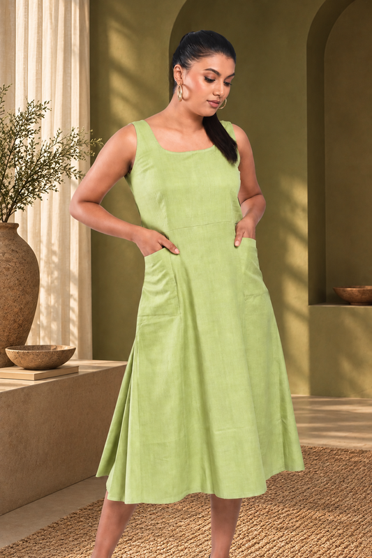 Anabella Mint Green Day Dress