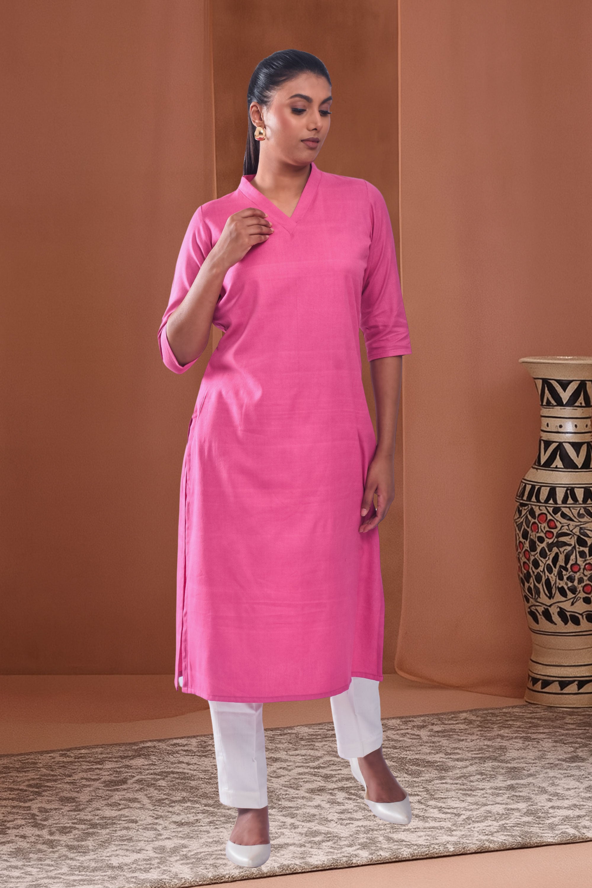 Easy Pizy Bubblegum Casual Kurta